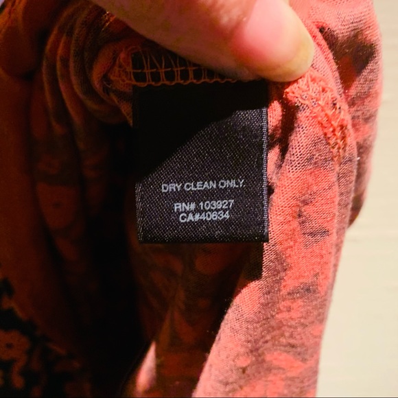 Marc by Marc Jacobs Blue/Orange Floral Dress XS - Picture 6 of 11